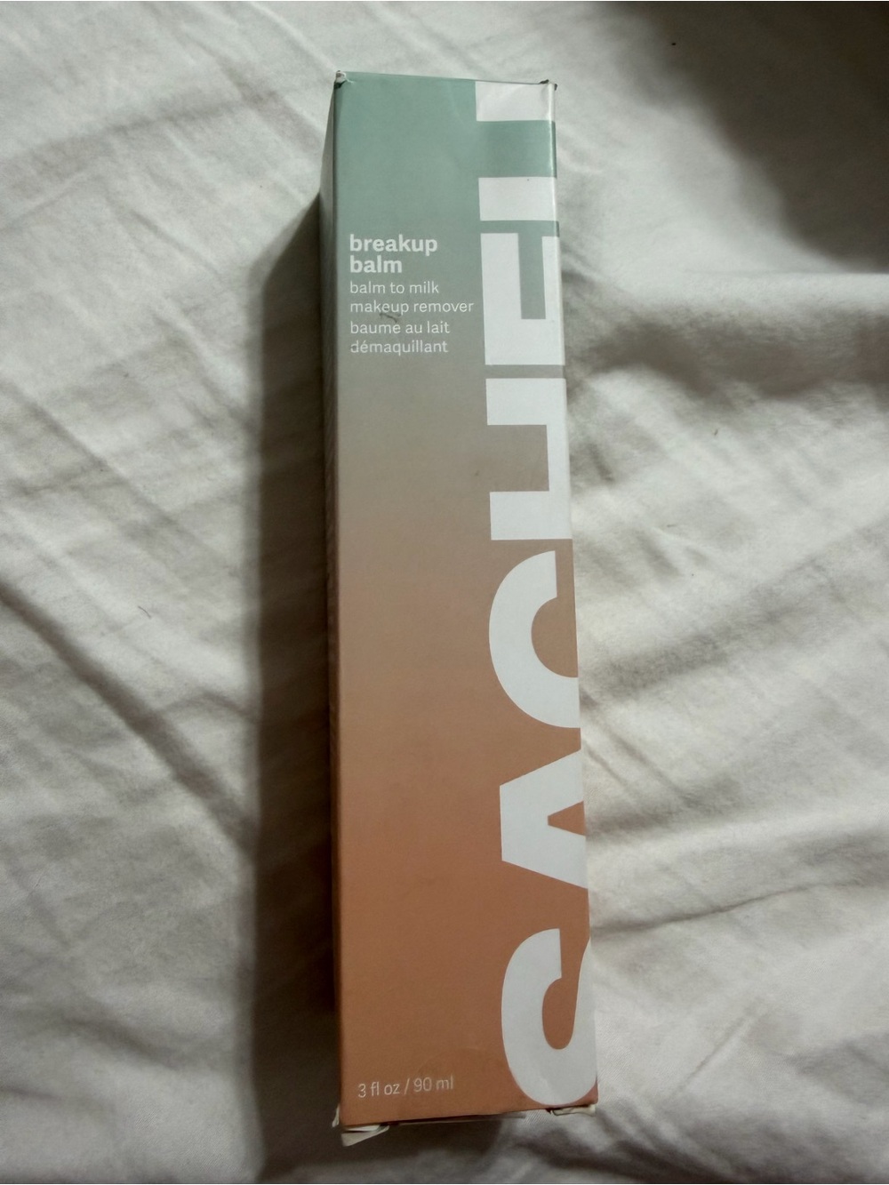 Sacheu Breakup Balm Gentle Cleansing Balm Makeup Remover 3 oz NIB Sealed Vegan